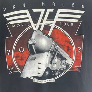 Van Halen 2012 tour T-shirt 2xl